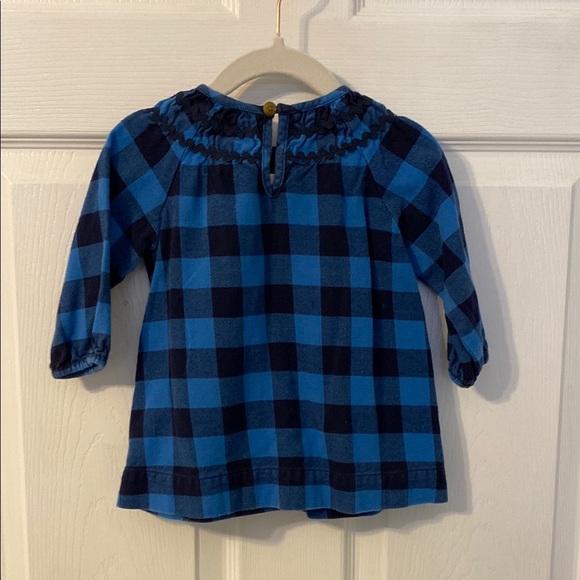 Hanna Andersson Blue Buffalo Check Dress - Picture 3 of 3